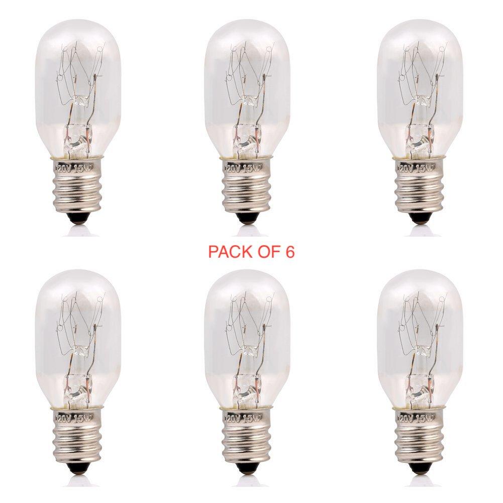 Himalayan CrystalLitez Salt Lamp Bulb  Certified 15 Watt  - Pack of 6 - himalayancrystallitez.com
