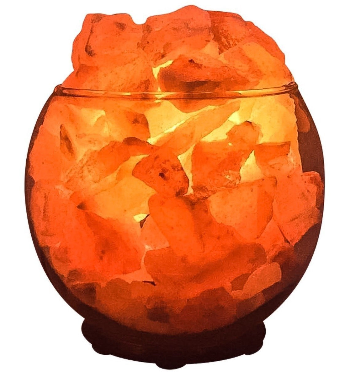 himalayan salt lamp bowl glass diffuser aromatherapy salt rocks crystals basket light seasalt dimmer cord gift for her mothers day