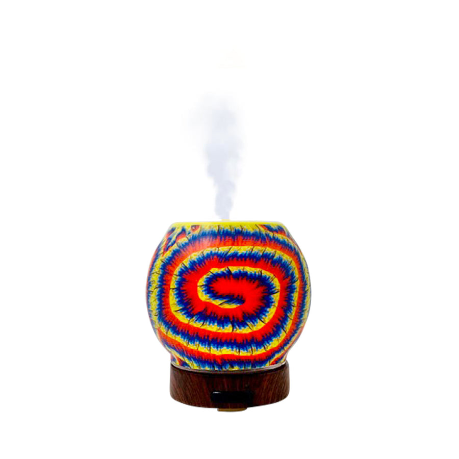 tie dye color gift essential oil diffuser aroma mister humidifier 