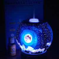 EssentialLitez Handcrafted Ultrasonic Essential Oil Diffusers (Moon)