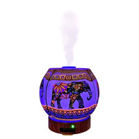 EssentialLitez Handcrafted Ultrasonic Essential Oil Diffusers (Ethnic Elephant)