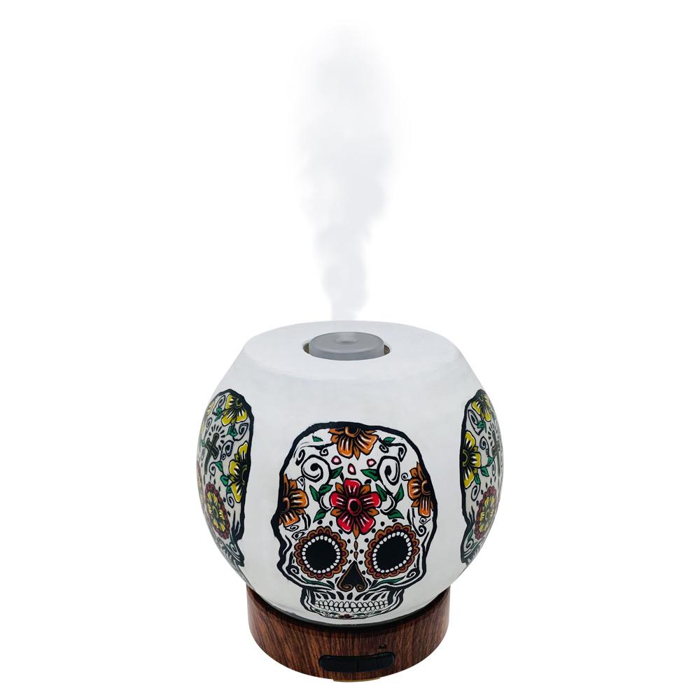 EssentialLitez Handcrafted Ultrasonic Essential Oil Diffusers (Sugar Skull)