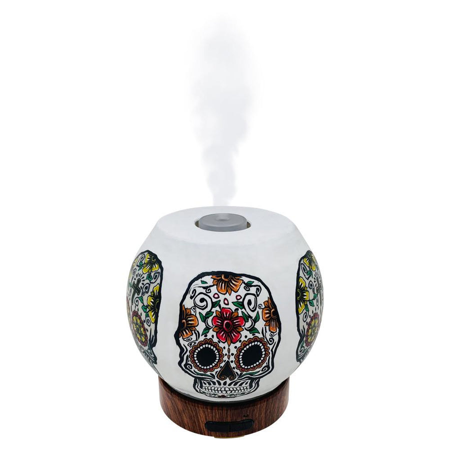 EssentialLitez Handcrafted Ultrasonic Essential Oil Diffusers (Sugar Skull)