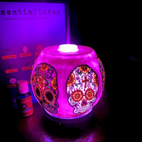 sugar skull diffuser lamp for essential oil