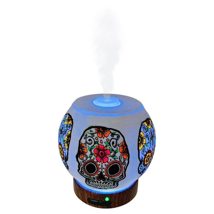 EssentialLitez Handcrafted Ultrasonic Essential Oil Diffusers (Sugar Skull)